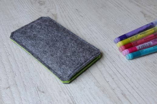 Huawei Honor 7 sleeve case pouch dark felt Huawei Honor 7 sleeve case pouch dark felt