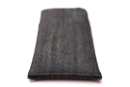 Apple iPhone SE sleeve case pouch dark denim with pocket Apple iPhone SE sleeve case pouch dark denim with pocket