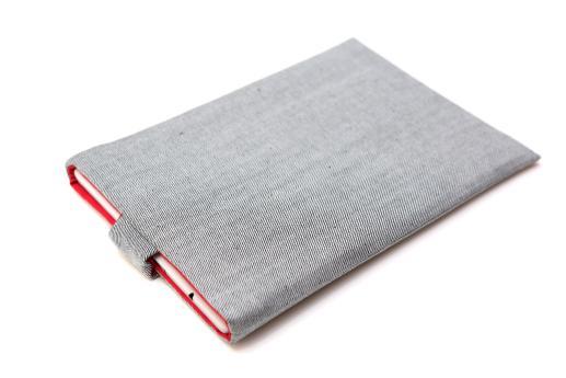 Apple iPad Mini 2 case sleeve pouch light denim with magnetic closure Apple iPad Mini 2 case sleeve pouch light denim with magnetic closure