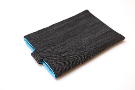 Kindle Paperwhite sleeve case ereader dark denim with magnetic closure and pocket Kindle Paperwhite sleeve case ereader dark denim with magnetic closure and pocket