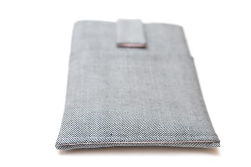 Kindle Paperwhite sleeve case ereader light denim with magnetic closure and pocket Kindle Paperwhite sleeve case ereader light denim with magnetic closure and pocket