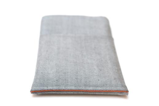 Kindle Paperwhite sleeve case ereader light denim with pocket Kindle Paperwhite sleeve case ereader light denim with pocket