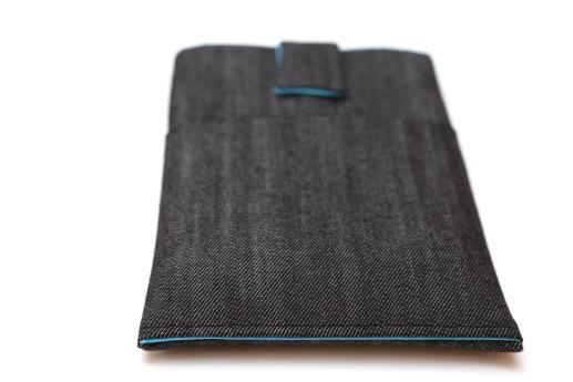 Kobo Touch sleeve case ereader dark denim with magnetic closure and pocket Kobo Touch sleeve case ereader dark denim with magnetic closure and pocket