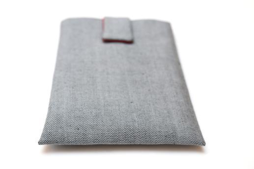 Kobo Aura ONE sleeve case ereader light denim with magnetic closure Kobo Aura ONE sleeve case ereader light denim with magnetic closure