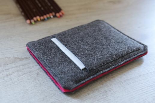 Kobo Glo HD sleeve case ereader dark felt pocket Kobo Glo HD sleeve case ereader dark felt pocket