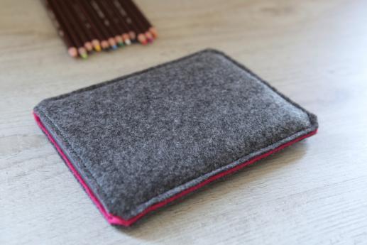 Kobo Glo HD sleeve case ereader dark felt pocket Kobo Glo HD sleeve case ereader dark felt pocket