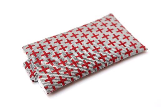 OnePlus 3 sleeve case pouch light denim magnetic closure red one plus pattern OnePlus 3 sleeve case pouch light denim magnetic closure red one plus pattern