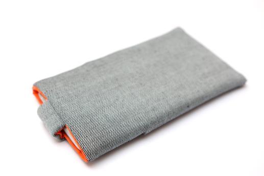 Xiaomi Redmi 4 Prime sleeve case pouch light denim magnetic closure pocket red owl Xiaomi Redmi 4 Prime sleeve case pouch light denim magnetic closure pocket red owl