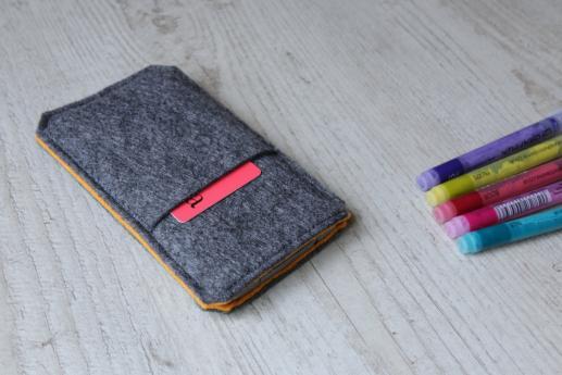 Xiaomi Redmi Note 3 sleeve case pouch dark felt pocket Xiaomi Redmi Note 3 sleeve case pouch dark felt pocket
