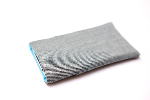 Apple iPhone 11 sleeve case pouch light denim with pocket Apple iPhone 11 sleeve case pouch light denim with pocket