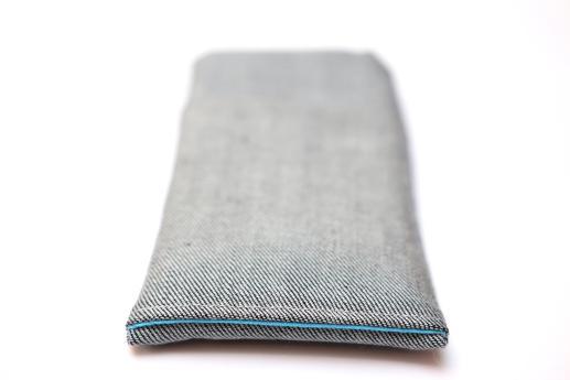 Apple iPhone 11 sleeve case pouch light denim with pocket Apple iPhone 11 sleeve case pouch light denim with pocket